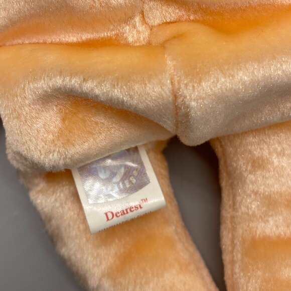 Ty Beanie Babies 2000 Peach Dearest Bear Mother's Day - Picture 5 of 9